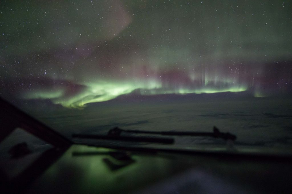 flight, aurora borealis, Yukon, Aurora 360, cockpit