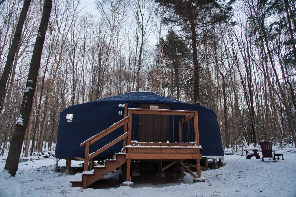 Woods Parka Lodge, Haliburton, yurt, Airbnb