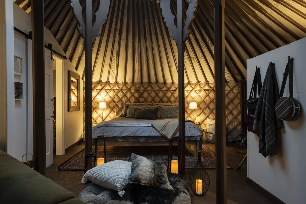 Woods Parka Lodge, Haliburton, yurt, Airbnb