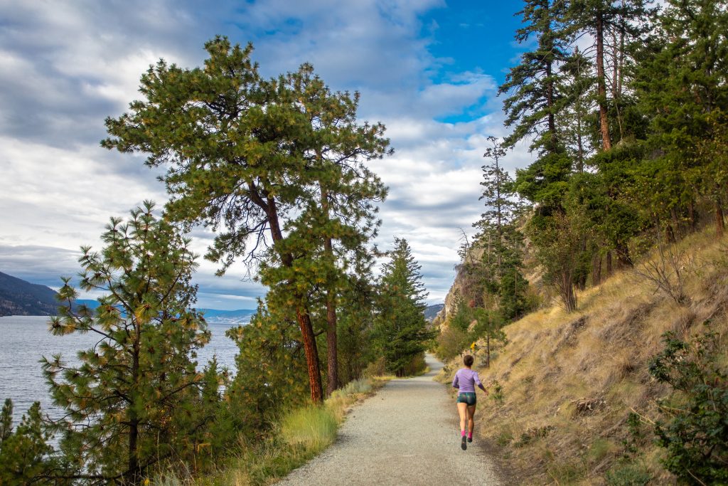 wellness, Kelowna, running, Knox Mountain
