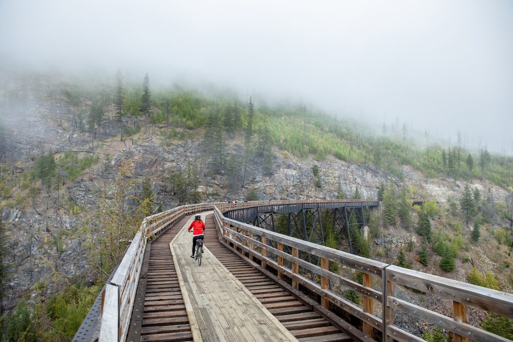 wellness, Kelowna, Myra Canyon, cycling, hiking
