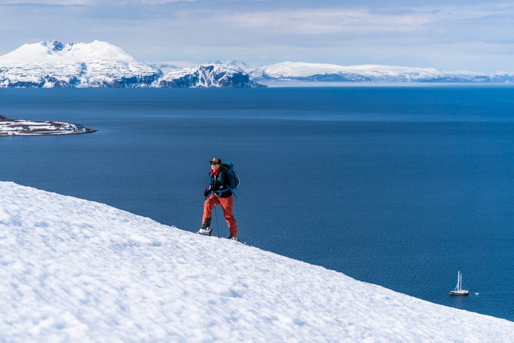 Norway, Finnmark, sailing, spring skiing, Kaylin Richardson