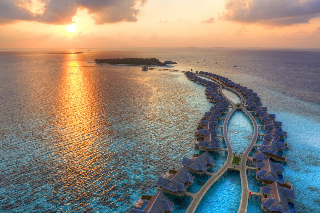 Joali, Maldives, Neil Dankoff, aerial, drone, over-water villas