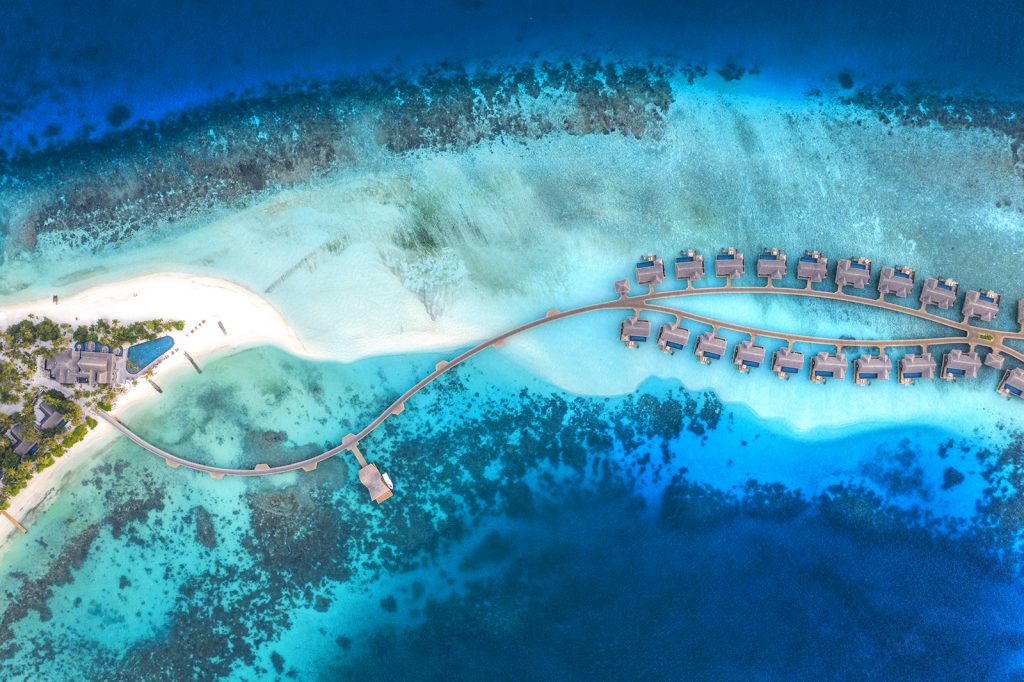 Joali, Maldives, aerial, drone, Neil Dankoff