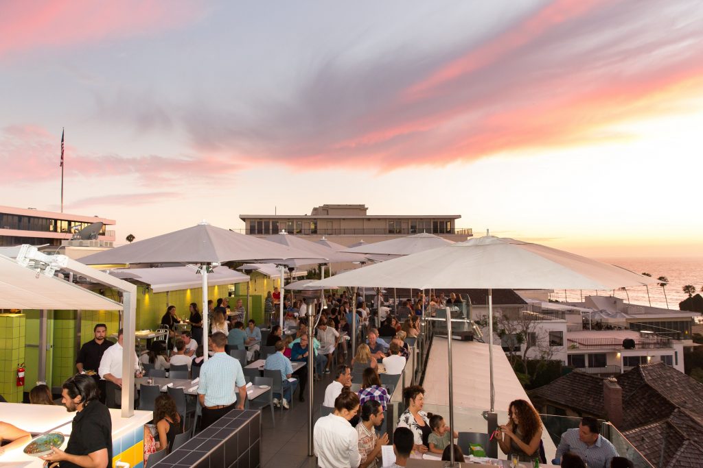 The Ocean Terrace at George's at the Cove restaurant