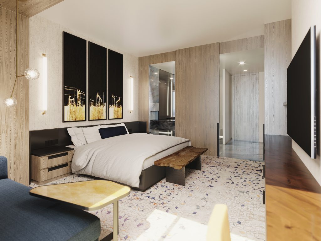 JW Marriott Edmonton king room