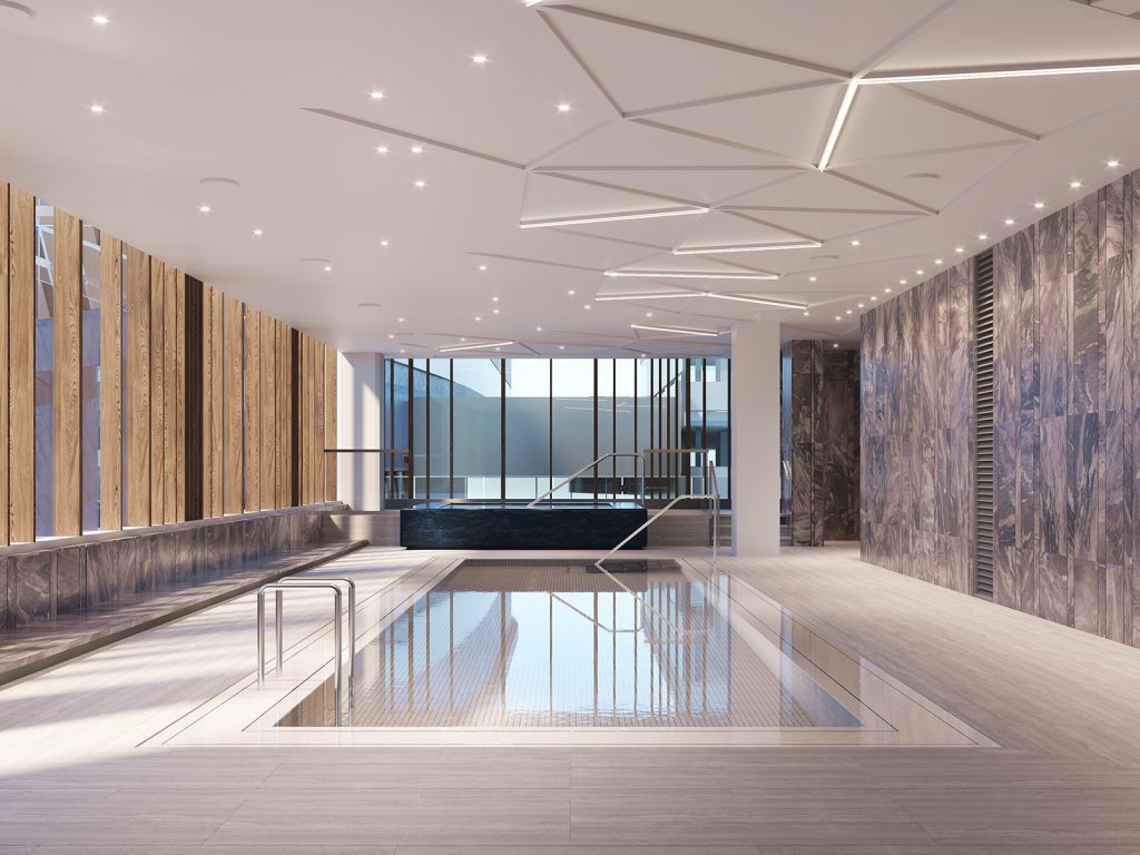 JW Marriott Edmonton pool