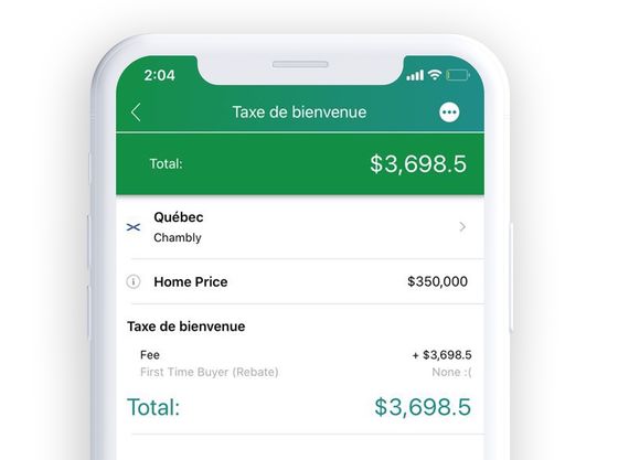 Quebec Land Transfer Tax