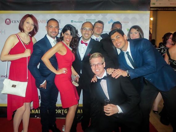 Canadian Mortgage App awards team