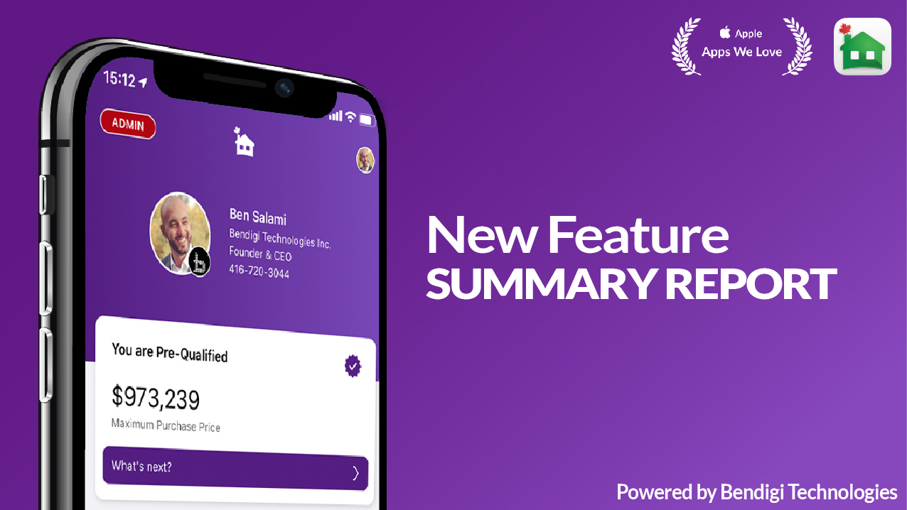 Mortgage Summary Report