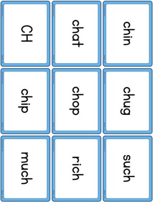Preview of Word cards