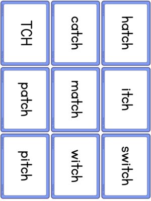 Preview of Word cards
