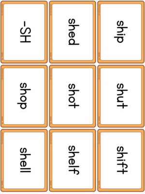 Preview of Word cards