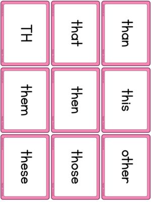 Preview of Word cards