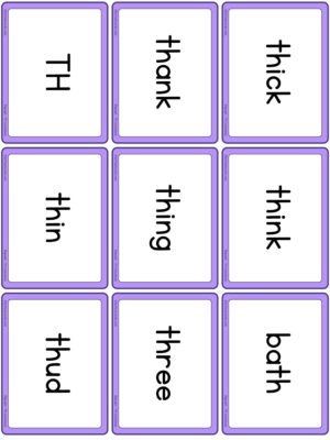 Preview of Word cards