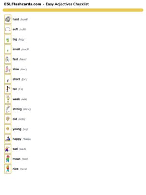 Preview of Checklist,