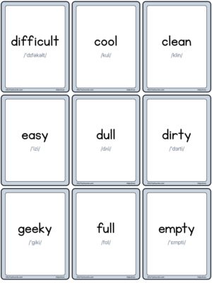 Preview of Words with IPA, Small