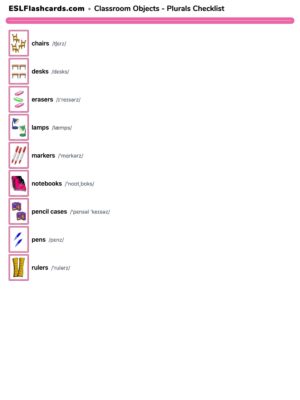 Preview of Checklist,