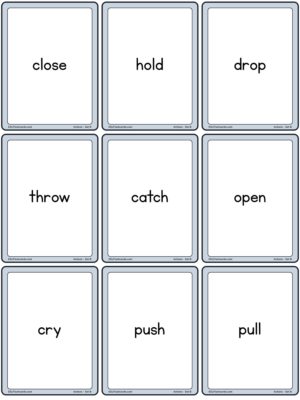 Preview of Words only, Small