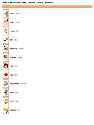 Preview of Checklist,
