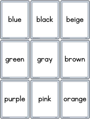 Preview of Words only, Small