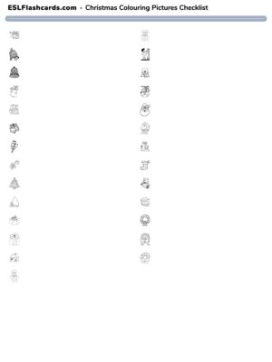 Preview of Checklist,