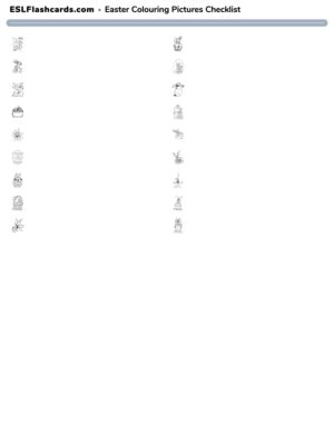 Preview of Checklist,