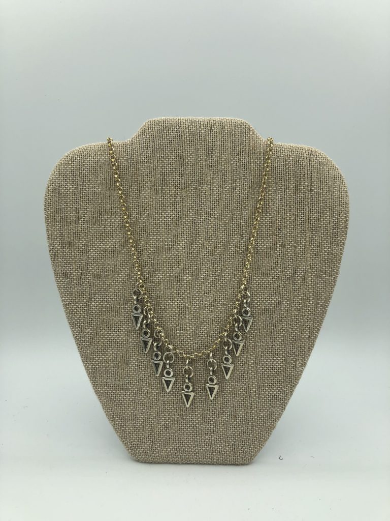 Albertine Crow Shoe Necklace,