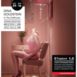 In The Dollhouse Capture 1.0 festival 2016 exhibition poster by photographer Dina Goldstein limited edition /25 signed posters for sale online.