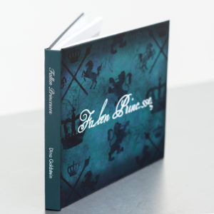 Fallen Princesses hard cover book by photographer Dina Goldstein. A collection of essays, interviews, production secrets and anecdotes about the project.