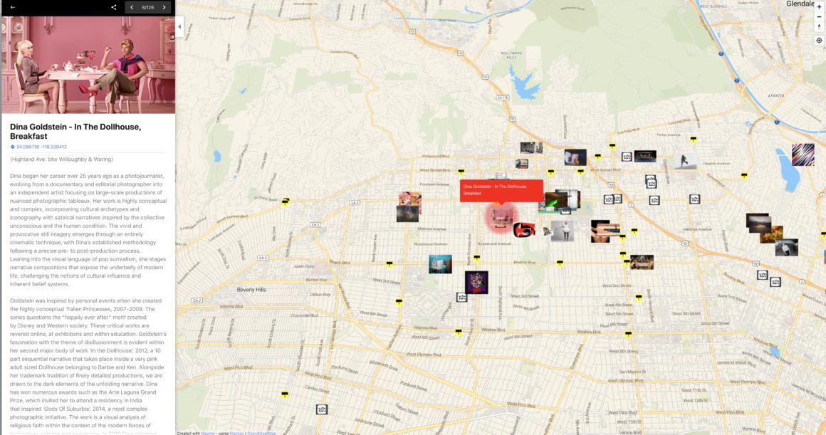 Billboard Project Los Angeles Dina Goldstein billboard