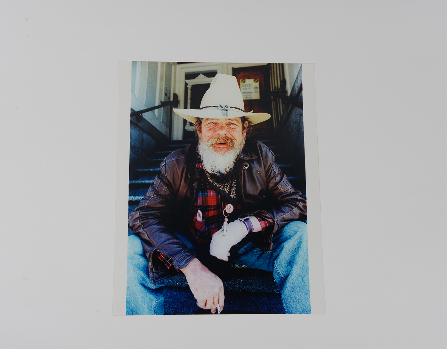 Cowboy on Stairs_Portrait_1991_93 Cowboy on Stairs_Portrait_1991_93