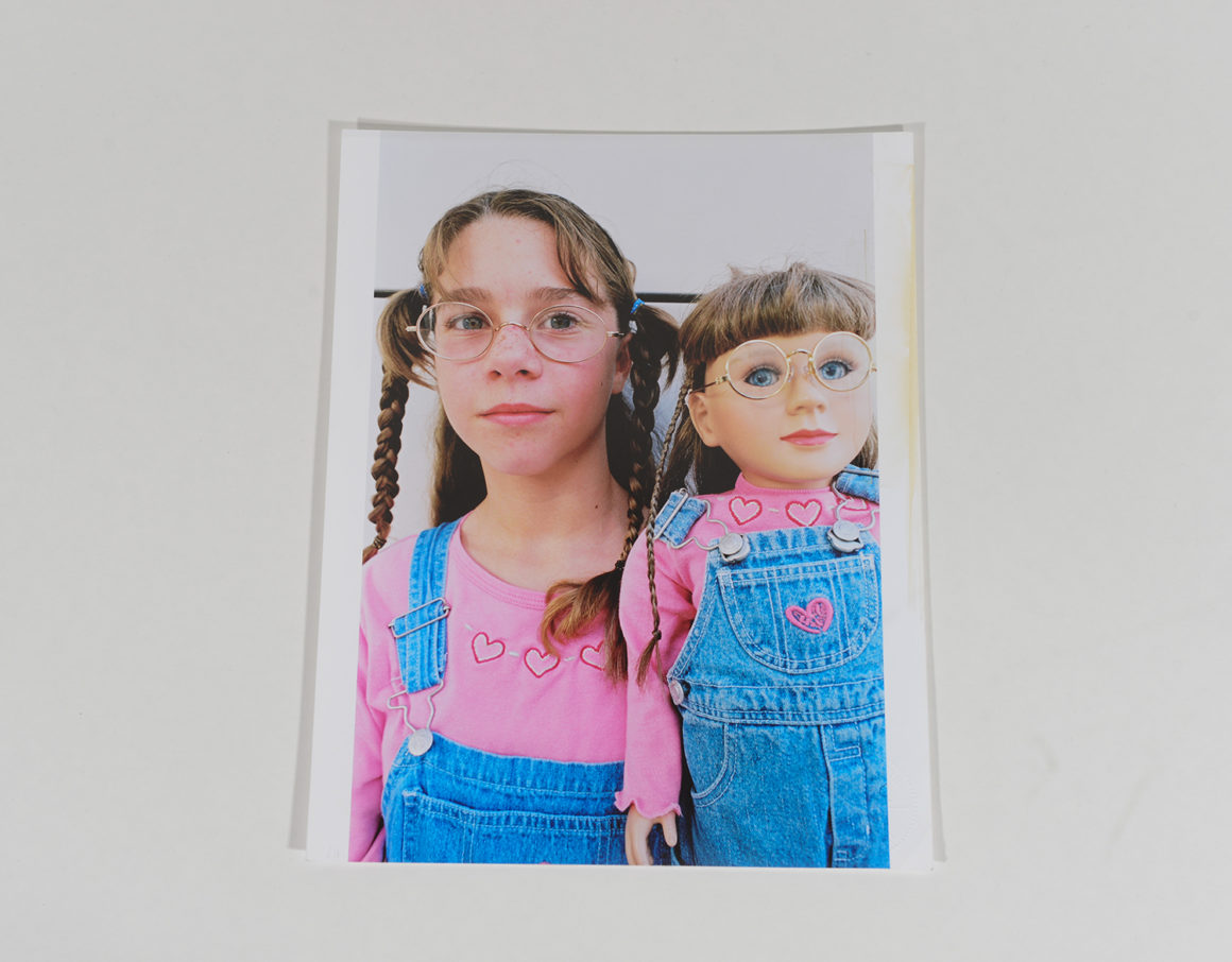 Girl with My American Doll_Portraits_2000_113 Girl with My American Doll_Portraits_2000_113