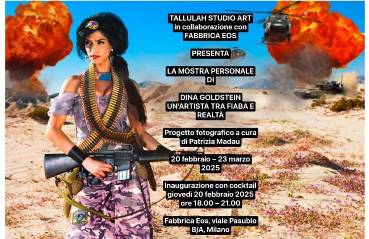 Photographer Dina Goldstein exhibition Italy Patrizia Madau Tallulah studio art. In The Dollhouse Gods OF Suburbia Fallen Princesses photography art exhibition