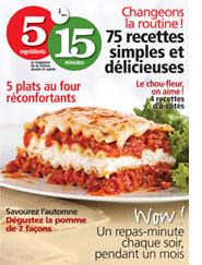 5 ingrédients – 15 minutes : 75 recettes 5 ingrédients – 15 minutes : 75 recettes