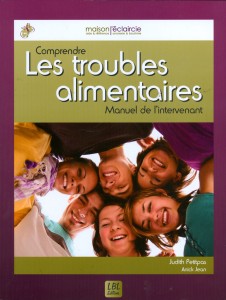 Manuel Lestrou Comprendre les troubles alimentaires – Manuel de l’intervenant, en présence de Jean-Marie Lapointe, porte-parole de la Maison l’Éclaircie.
