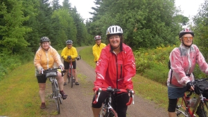 Même sous la pluie, on garde le sourire