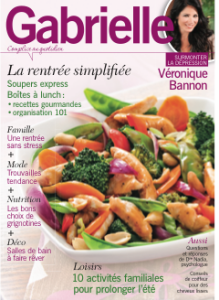 Gabrielle complice au quotidien Août-septembre 2012
