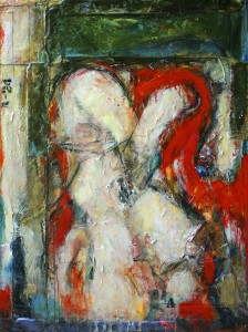 Douce Étreinte_91x122cm_2012 Jean Gaudreau, artiste-peintre présente "De fond en Comble",