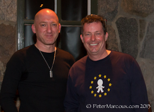 David Myers et le photographe Peter Marcoux
