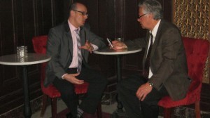 Vincent Fournier, président sortant et Marc Alarie