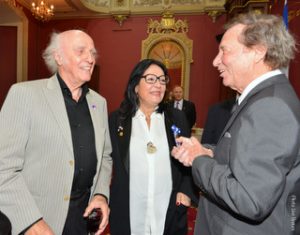 Gilles Vigneault, Nana Mouskouri et Jean-Pierre Ferland