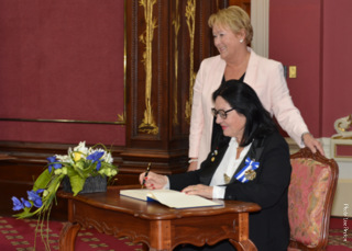 La signature du livre