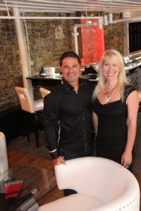 les propriétaires de la Galerie Lounge, François-Guy Thivierge et Josée-Gabrielle La Bar