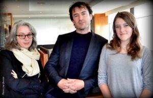 Catherine Martin, Sébastien Ricard et Ariane Legault