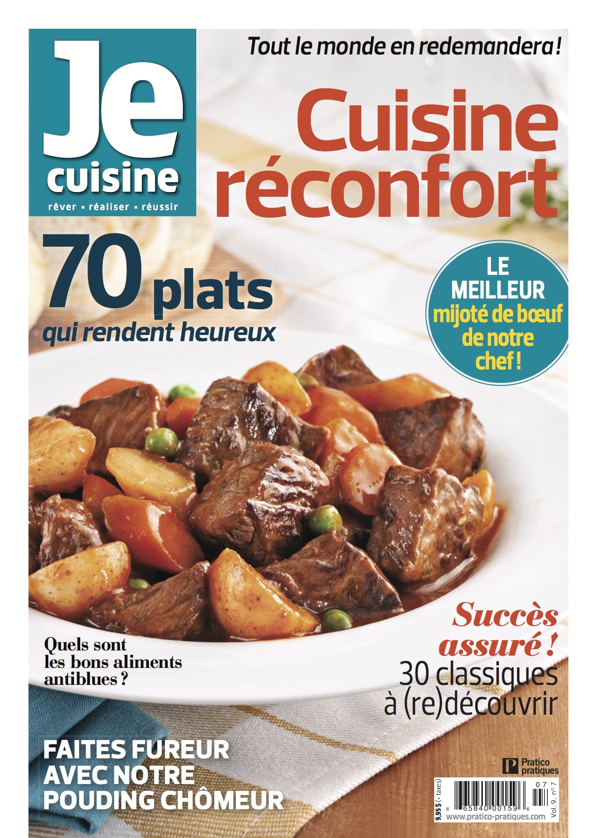 Je Cuisine. cuisine réconfort