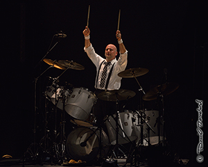 Martin Levac à la batterie