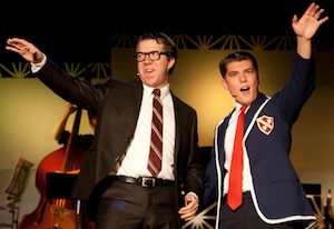 Matthew Mckeown (Frank père) et Brandon Schwartz (Frank fils)