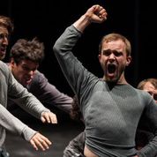 les comédiens et le danseur Fabien Piché