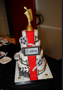 Gâteau du Gala Artis © photo: Marc Young